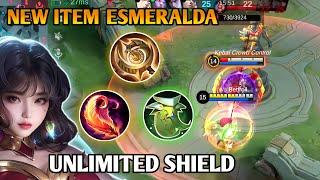 ESMERALDA'S STRONGEST ITEM UNLIMITED SHIELD ! EFECT OF COD AFTER BUFF + ORACLE + BLOOD WINGS