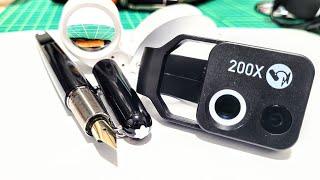 Loupe VS Lens: New Apexel 200X LED Mobile Microscope Lens