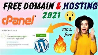 Free Domain and Hosting 2021 / Free Cloud Hosting /free .com Domain 2021