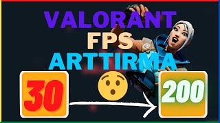 VALORANT FPS ARTTIRMA | VALORANT FPS DROP ÇÖZÜMÜ!!! 2021 (GÜNCEL)