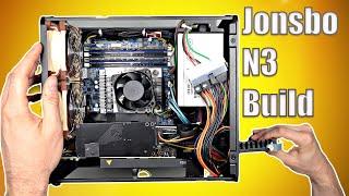 Jonsbo N3 NAS Server Build:  With Gigabyte MJ11-EC1