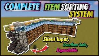 Minecraft Item Sorter | Easy, Expandable, Full Auto