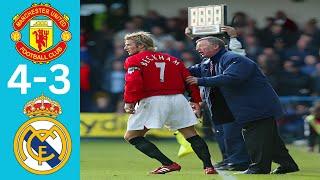 Man UTD [4-3] Real Madrid - 2003║ Ronaldo hattrick║ Beckham & Zidane masterclass