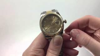 How to Set the Time for the Rolex Datejust