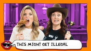 BREAKING THE WEIRDEST LAWS IN AMERICA with Grace Helbig & Mamrie Hart