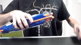 Review: Nerf Elite Rough Cut 2x4 Unboxing and Demo (2013)