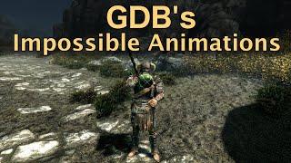 【Xbox One】Skyrim MOD「GDB’S Impossible Animations」を試す