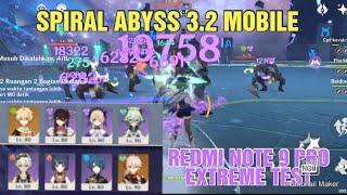 (MOBILE)spiral abyss 3.2 feat redmi note 9 pro miui 13 • genshin impact