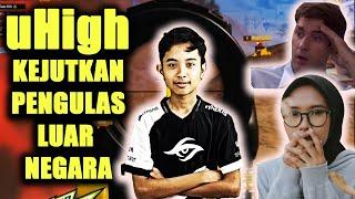 LIHAT REAKSI PENGULAS LUAR NEGARA INI MELIHAT KEHEBATAN UHIGH MENGAMUK DI PMWL SUPER WEEKEND | PUBG