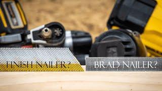 Which To Buy First, Finish Nailer Or Brad Nailer?