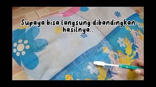 CUCI BANTAL SENDIRI RIBET? UJI KEAMPUHAN SERBUK AJAIB PENGHILANG NODA JAMUR || TUTORIAL CUCI BANTAL