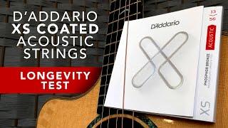 D'Addario XS Coated Strings - 3 Month Longevity Test