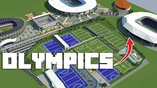 Building OLYMPIC STADIUMS in Minecraft! Paris 2024