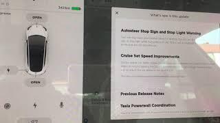 Tesla Model 3 Standard Range Plus: Tesla Software Update 2020.36.11