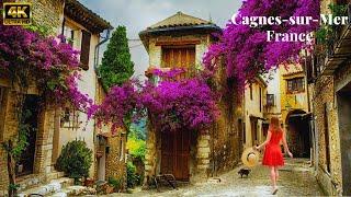 CAGNES-SUR-MER: The Most Flowered Medieval Village of France  