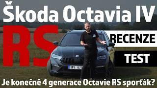 Škoda Octavia IV RS - Recenze / test - Je RSo v kombíku konečně sporťák?