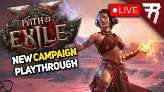 Path of Exile 2 Campaign! Sorceress SSF (Livestream Gameplay)