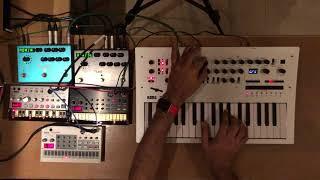 Korg Volcas + Minilogue Live Jam