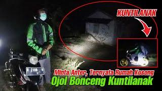 Ojol Bonceng Kuntilanak Makhluk Ghoib Berwujud Wanita Cantik #kuntilanak