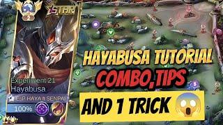 HAYABUSA TUTORIAL COMBO AND TIPS /MLBB GAMEPLAY[ENGLISH SUB]