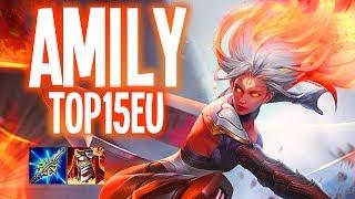 Arena of Valor Amily Deutsch: TOP 15 RANKED AMILY Gameplay Commentary | AoV Deutsch