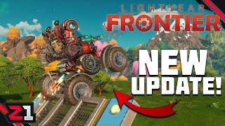 Getting Around Our Farm FASTER THAN EVER! Lightyear Frontier Trailblazer Update !