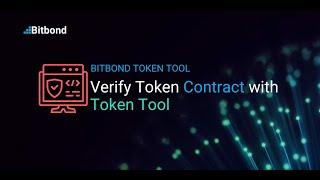 How to Verify Token Contract with Bitbond Branding