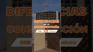 Diferencias entre fenólicos y OSB  #Fenólicos #OSB #Tableros #calidad