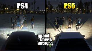 Grand Theft Auto V PS5 vs. PS4 | Physics & Details Comparison