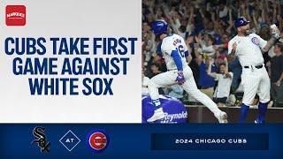 RECAP: Cubs rally, take game one against White Sox