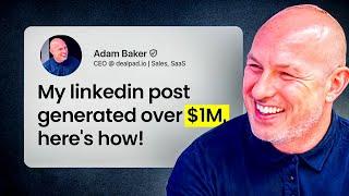 How I Used 1 Linkedin Post to Generate $1,000,000 in Pipeline and Closed $250,000 in new ARR