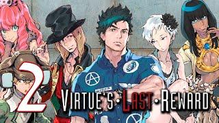 ВСЕ В СБОРЕ - Zero Escape: Virtue's Last Reward #2 (Перевод на русский)