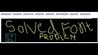 Solved  Fonts Problem IN Kali Linux &  Firefox  Browser !!!!!!!!!