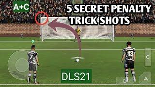 How to score every penalty kick in dls21|5 trick shots you must know