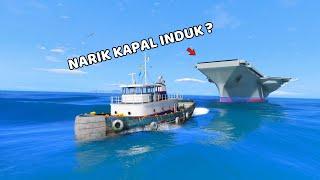 NARIK SEMUA KAPAL TERBESAR DI GTA 5 - GTA 5 MOD