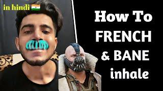 Vape Tricks Tutorial - How to french inhale | How to bane inhale | Hookah Tricks | bgod