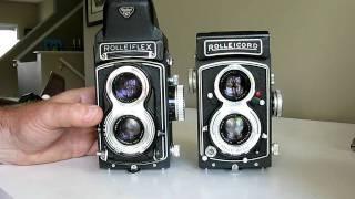 Rolleicord and Rolleiflex cameras in the digital camera world