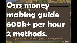 osrs money making guide works in 2018