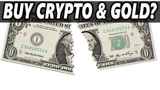 Economic Dollar Collapse - Buy Crypto and Gold ? - Kim Dotcom | Investing in Crypto/Gold