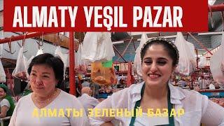 Almaty Halk Pazarı: Şaşırtıcı Fiyatlar ve Renkli Anlar! / ALMATY GREEN BAZAAR - KZ