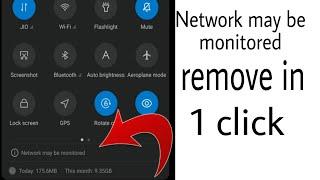 Network may be monitored remove in any device | Network may be monitored kaise thik kre |