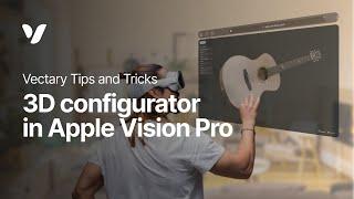 3D configurator in Apple Vision Pro