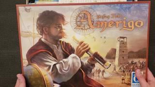 Amerigo Board Game - Whats in the Box?