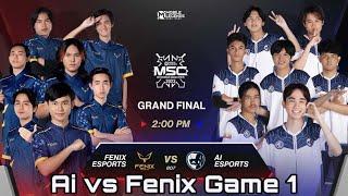 Ai vs Fenix Game 1