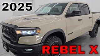 2025 RAM 1500 REBEL X PACKAGE MOJAVE SAND FULL 4K WALKAROUND 25T35 SOLD!