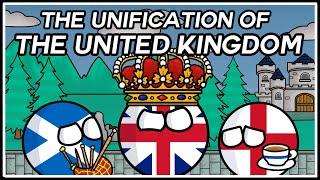 How Two Enemies Started The British Empire | The Unification Of the UK in Country Balls