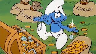 A tree where money grows!  • The Smurfs • Fun Cartoons For Kids