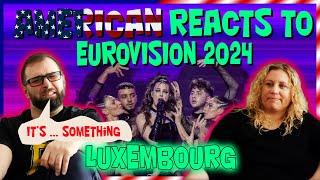 American reacts to Eurovision 2024 | LUXEMBOURG | Tali - Fighter