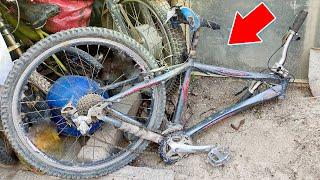 INCREDIBLE Bicycle RESTORATION | I Turned Cheapest Bike Ever Into A Crazy Mountain Bike