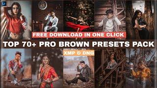 Top 70+ Pro Brown DNG & XMP Lightroom Presets | Adobe Lightroom Presets | Brown Tone Presets Pack